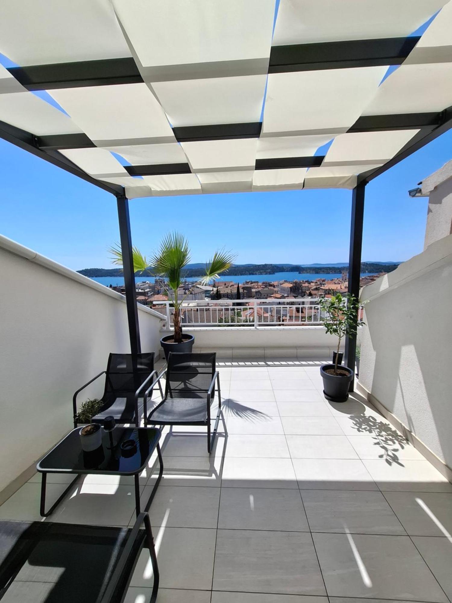 Carla Panorama Apartment Шибеник Экстерьер фото